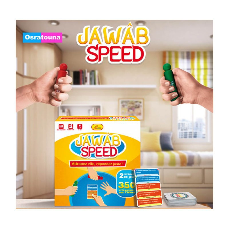 Jeu JAWÂB SPEED: 350 affirmations sur l'Islam