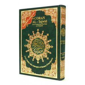 Coran Al Tajwid Arabe Français - Index des Concepts & Thèmes - Format 17x24 cm - Dar Al Maarifa hafs