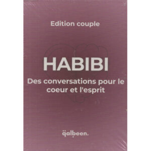 Jeu de cartes Habibi : Des conversations pour l'esprit et le cœur pour couple musulman - Édition Qalbeen
