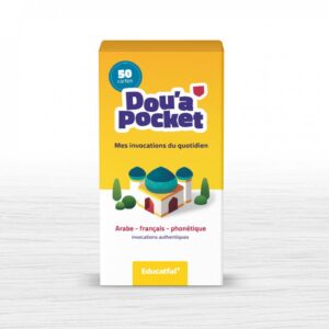 Dou’a Pocket - 50 jolies cartes d’invocations (Arabe, Français & Phonétique) - Educatfal