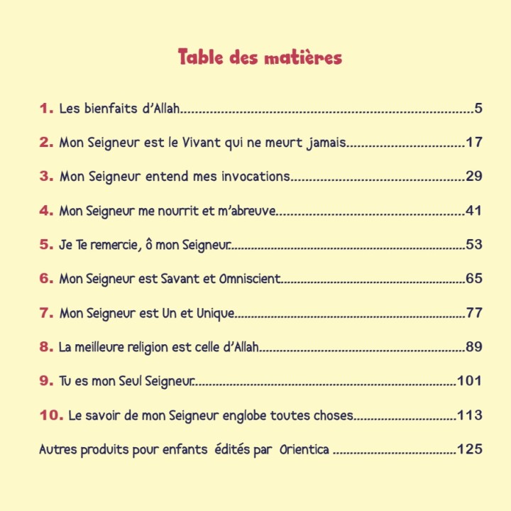 Parle-moi d'Allah - 10 récits illustrés pour découvrir Allah et Ses bienfaits - Orientica – Image 2
